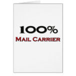 100 Percent Mail Carrier Cards
