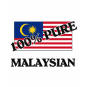 100 Percent MALAYSIAN t-shirts by flagshirt 100 Percent MALAYSIAN t-shirts