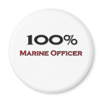 100 Percent Marine Officer magnets by professions 100 Percent Marine Officer magnets