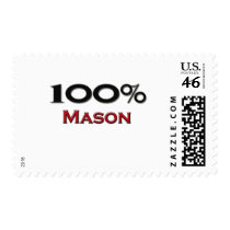 100 Percent Mason postage