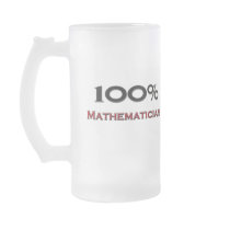 100 Percent Mathematician mugs