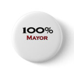 100 Percent Mayor buttons