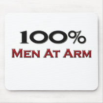 100 Percent Men At Arm mousepads by professions 100 Percent Men At Arm mousepads