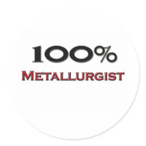 100 Percent Metallurgist stickers