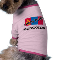 100 Percent MONGOLIAN pet clothing by flagshirt 100 Percent MONGOLIAN pet clothing