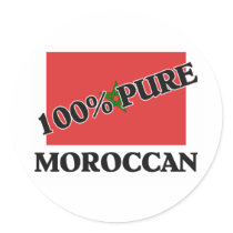 100 Percent MOROCCAN stickers by flagshirt 100 Percent MOROCCAN stickers