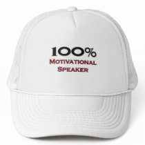 100 Percent Motivational Speaker hats by professions 100 Percent Motivational Speaker hats