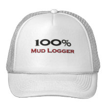 100 Percent Mud Logger Trucker Hats