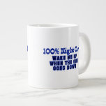 100 Percent Night Owl Extra Large Mug