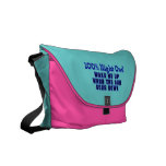 100 Percent Night Owl Messenger Bags
