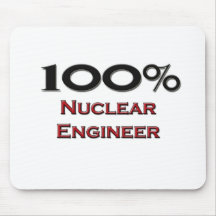 100 Percent Nuclear Engineer Mouse Mat