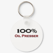 100 Percent Oil Presser keychains