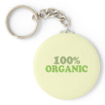 100 percent organic keychain