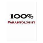 100 Percent Parasitologist Postcards