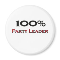 100 Percent Party Leader magnets