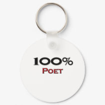 100 Percent Poet keychains