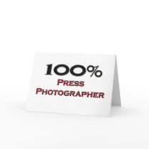 100 Percent Press Photographer cards