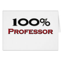 100 Percent Professor cards