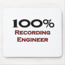 100 Percent Recording Engineer Mouse Mat
