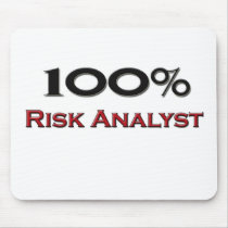 100 Percent Risk Analyst Mouse Mats
