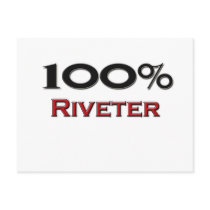 100 Percent Riveter postcards