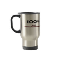 100 Percent Sales Promotion Account Executive mugs