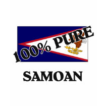 100 Percent SAMOAN t-shirts