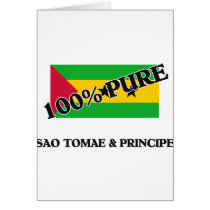 100 Percent SAO TOMAE & PRINCIPE Greeting Cards