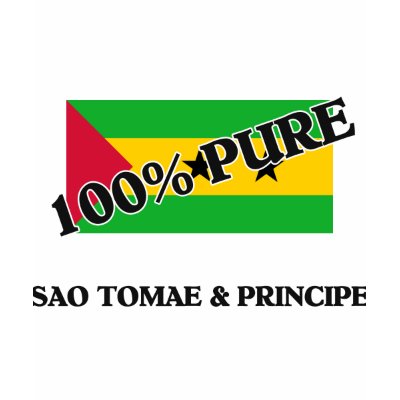 100 Percent SAO TOMAE & PRINCIPE Tee Shirt by flagshirt