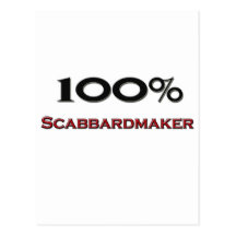100 Percent Scabbardmaker Postcard