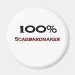 100 Percent Scabbardmaker Refrigerator Magnet 100 Percent Scabbardmaker Refrigerator Magnet