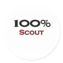 100 Percent Scout stickers
