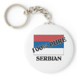 100 Percent SERBIAN Key Chain