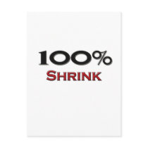 100 Percent Shrink postcards