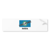100 Percent Soda bumper stickers