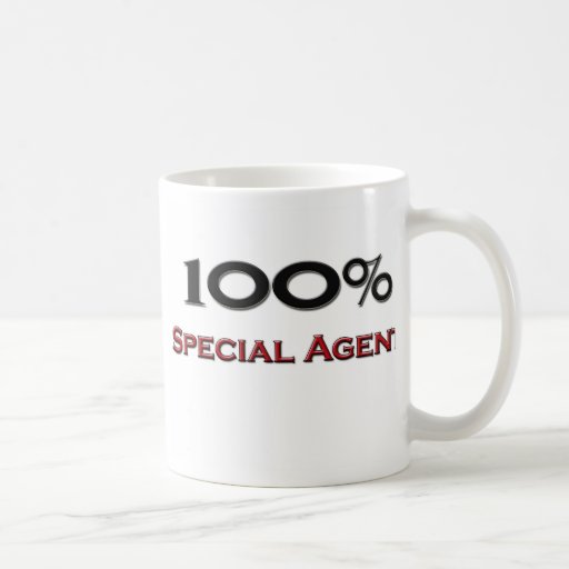 100 Percent Special Agent Mug