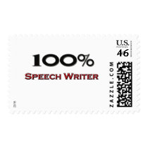 100 Percent Speech Writer postage