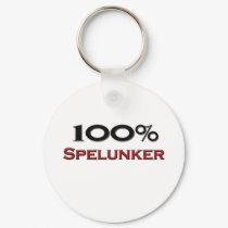 100 Percent Spelunker keychains