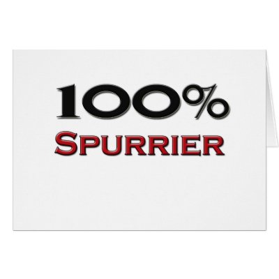 100 Percent Spurrier Greeting Card by professions