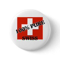 100 Percent SWISS buttons by flagshirt 100 Percent SWISS buttons