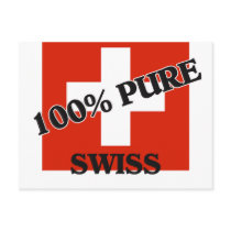 100 Percent SWISS postcards