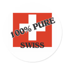 100 Percent SWISS stickers