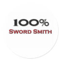100 Percent Sword Smith stickers