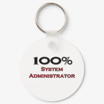 100 Percent System Administrator keychains by professions 100 Percent System Administrator keychains