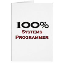 100 Percent Systems Programmer cards by professions 100 Percent Systems Programmer cards