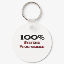 100 Percent Systems Programmer keychains by professions 100 Percent Systems Programmer keychains