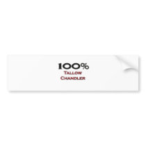 100 Percent Tallow Chandler bumper stickers