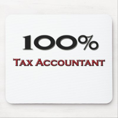 100 Percent Tax Accountant Mouse Pad by professions