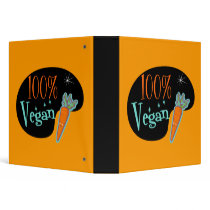 100 Percent Vegan Recipe Book binders by vegetariangiftshop 100 Percent Vegan Recipe Book binders