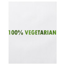100 PERCENT VEGETARIAN flyers by RescueCat 100 PERCENT VEGETARIAN flyers
